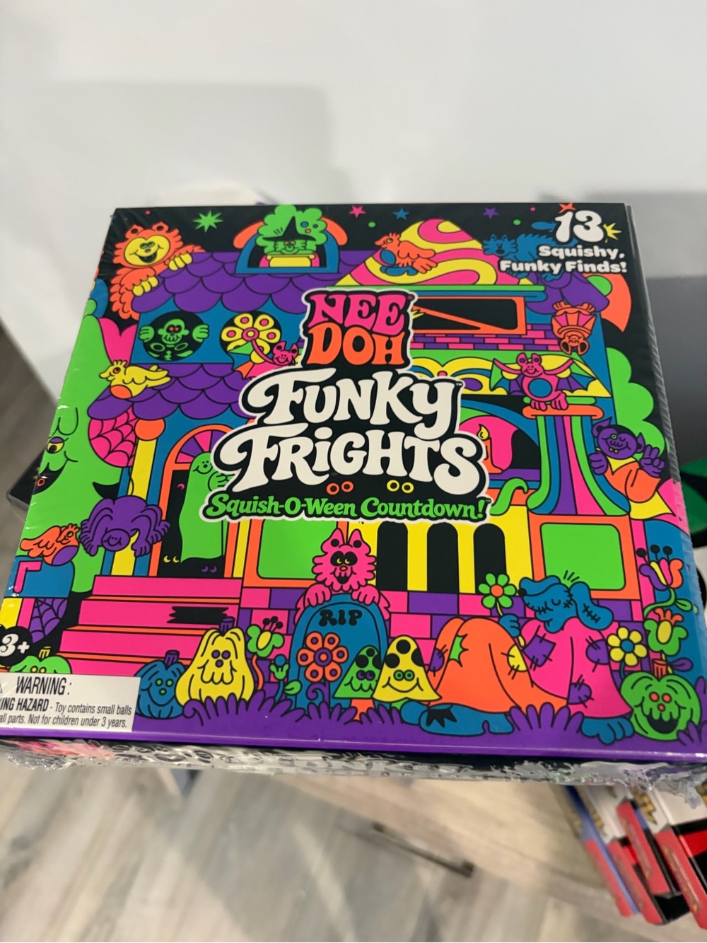 Funky Frights Squish-O-Ween Set - Neon Multi